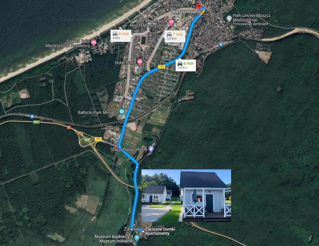 Zaciszne Domki Apartamenty Miedzyzdroje Exteriör bild
